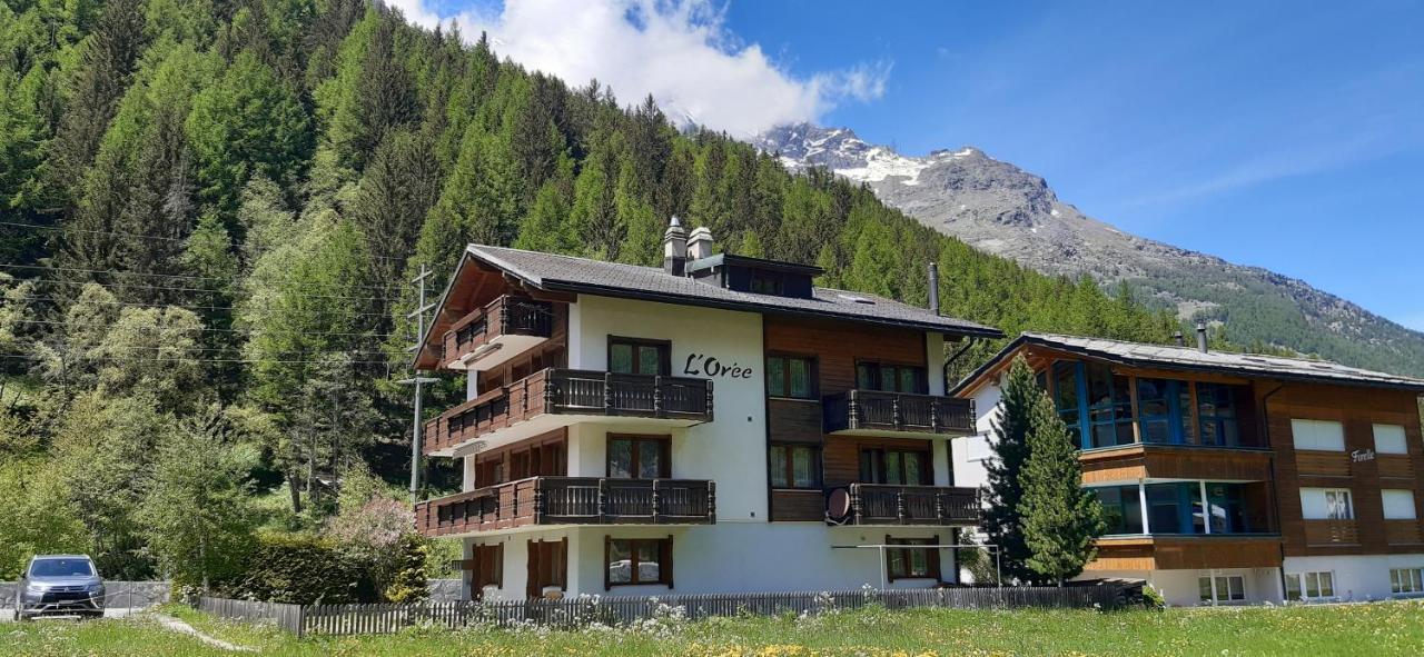 Free Cable Car & Bus In The Summer Haus L'Oree Саас-Грунд Екстериор снимка